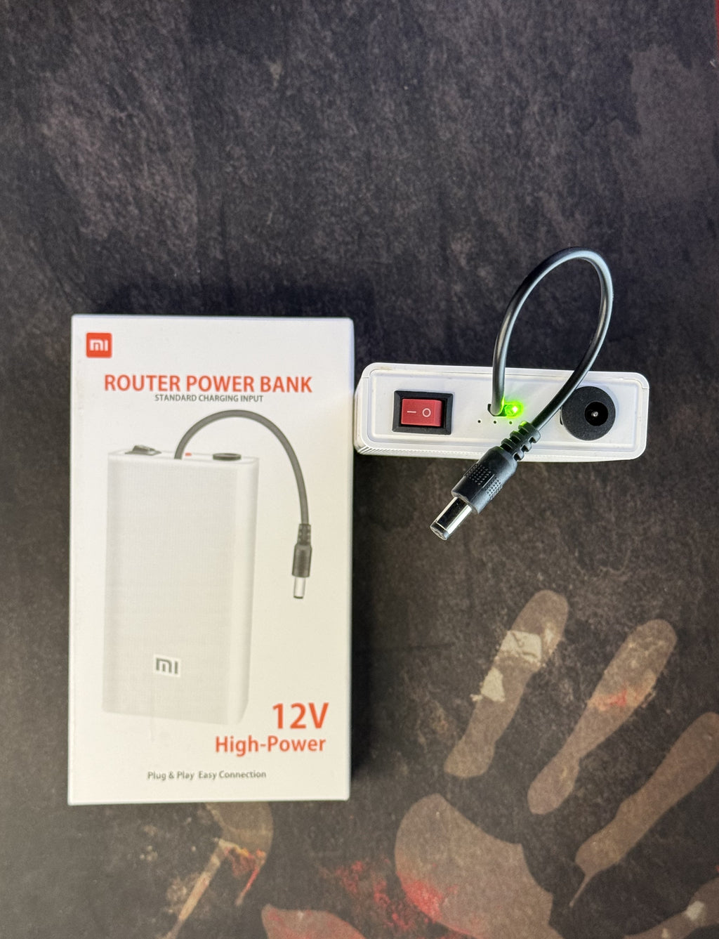 MI Router power bank, 12V / 9V