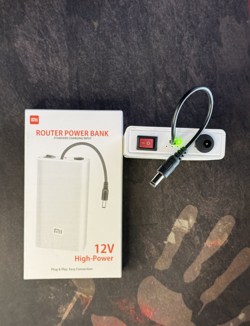 MI Router power bank, 12V / 9V