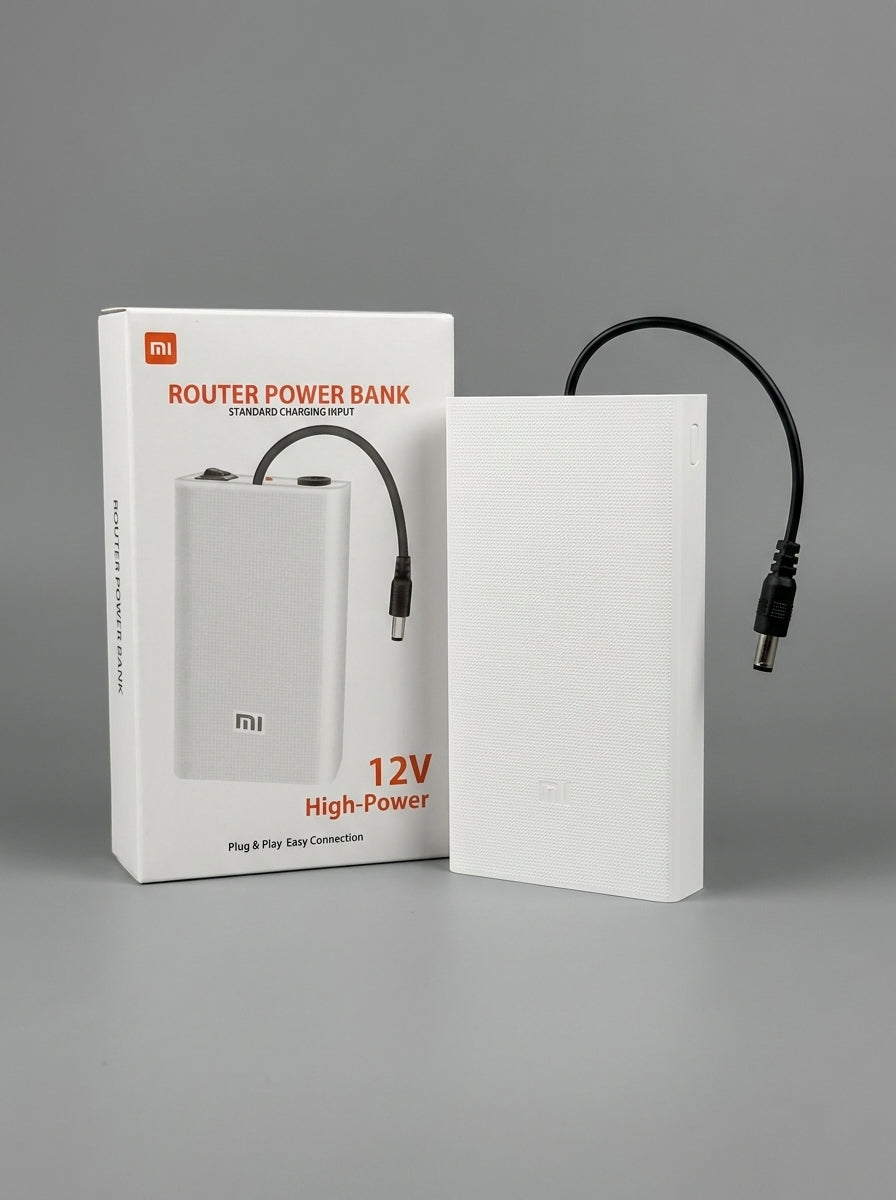 MI Router power bank, 12V / 9V