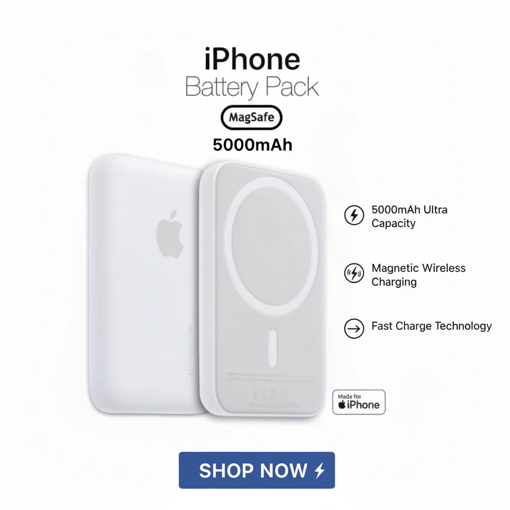 Apple MagSafe Battery Pack 5000mAh for iPhone