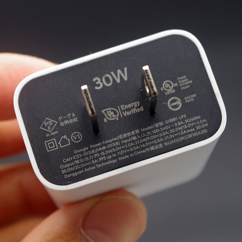 Google 30w Adapter + Google 30w Type-C Cable