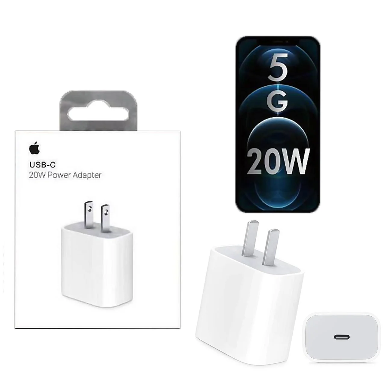 Apple 20W USB C 2-pin Power Adapter